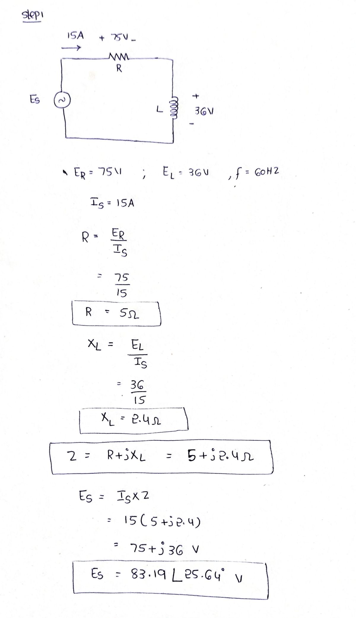 Electrical Engineering homework question answer, step 1, image 1